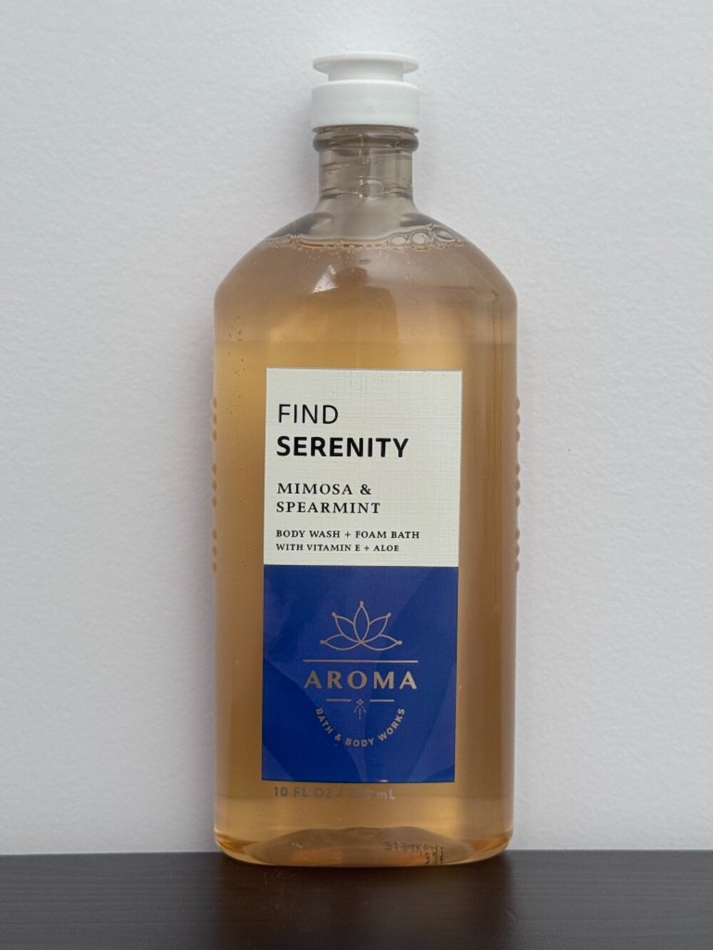 Bath & Body Works Aromatherapy Find Serenity Mimosa & Spearmint Wash & Foam Bath